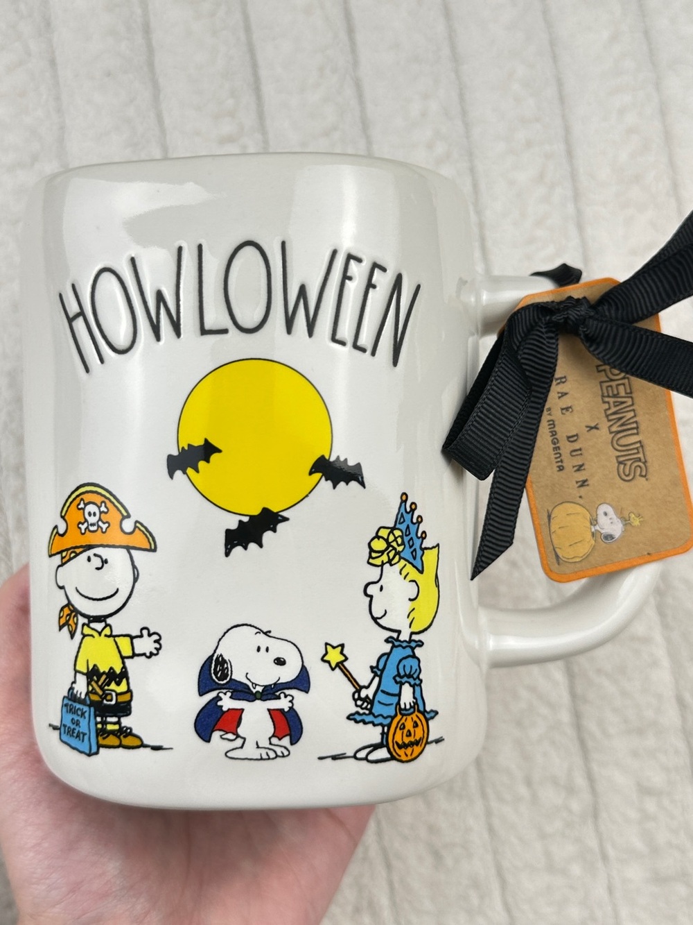 Rae Dunn Peanuts Snoopy Charlie Brown Mug